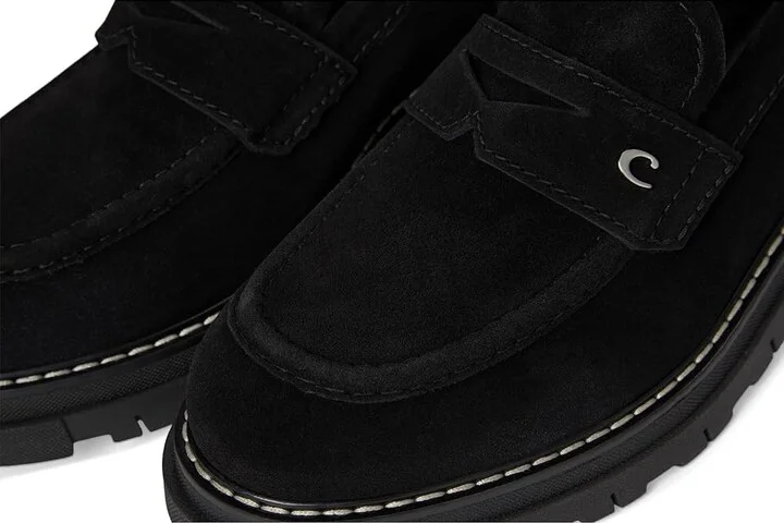 La Canadienne Dillon Women's Flat Shoes Black : 5.5 M (B), Leather/Suede - Image 7