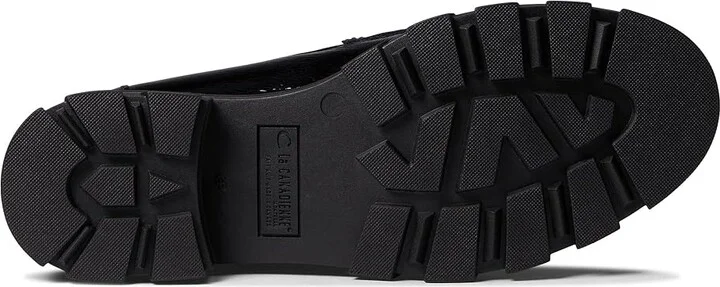 La Canadienne Douglas Women's Shoes Black Crinkle Patent : 5 M (B), Leather - Image 3
