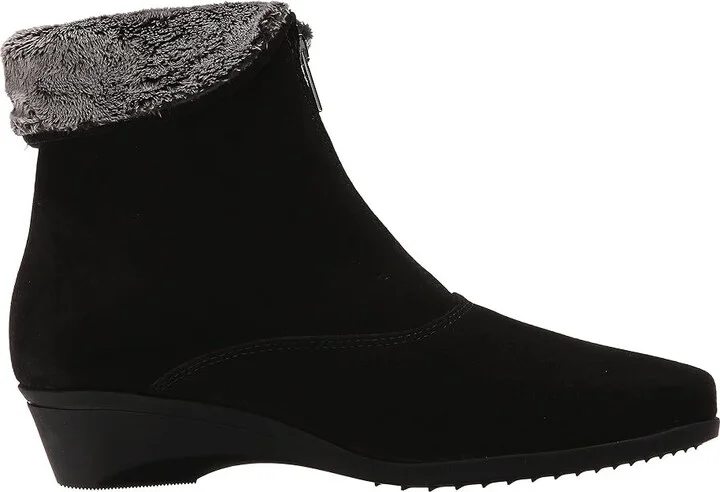 La Canadienne Evitta Women's Zip Boots Black Suede : 5 M (B) - Image 8