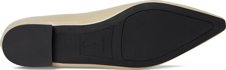 La Canadienne Fleur Women's Flat Shoes Beige : 6 B - Medium, Leather - Image 3
