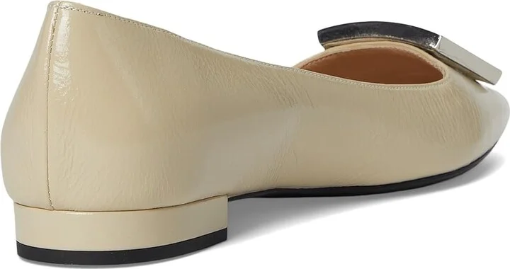 La Canadienne Fleur Women's Flat Shoes Beige : 6 B - Medium, Leather - Image 4
