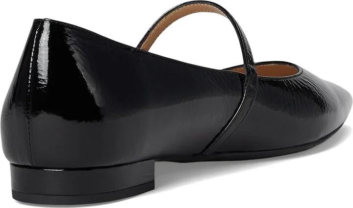 La Canadienne Fritz Women's Flat Shoes Black : 9 B - Medium, Leather - Image 4