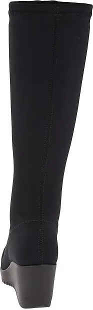 La Canadienne Gaetana Women's Dress Pull-on Boots Black Micro : 7 M (B), Synthetic - Image 5