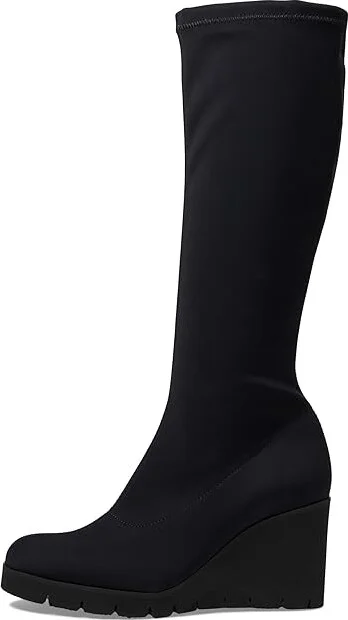 La Canadienne Getup Women's Shoes Black Micro Stretch : 5 M (B), Textile - Image 5