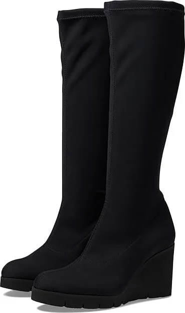La Canadienne Getup Women's Shoes Black Micro Stretch : 5 M (B), Textile