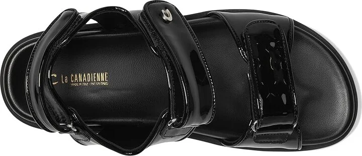 La Canadienne Gilmore Women's Sandals Black : 6.5 B - Medium, Leather - Image 2