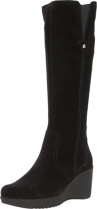 La Canadienne Grace Women's Boots Black Suede : 5 M (B) - Image 2