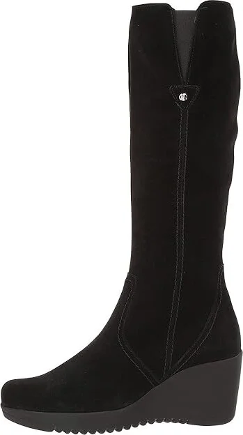 La Canadienne Grace Women's Boots Black Suede : 5 M (B) - Image 7