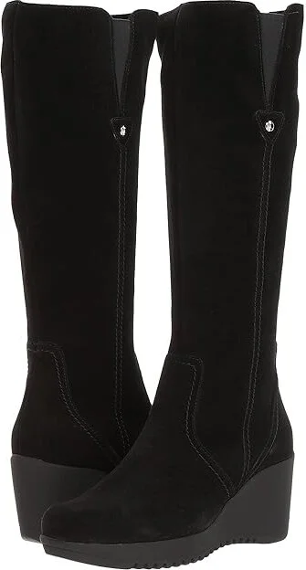 La Canadienne Grace Women's Boots Black Suede : 5 M (B)