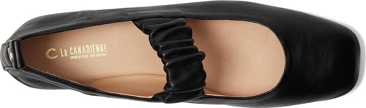 La Canadienne Grey Women's Flat Shoes Beige : 6 M (B), Leather - Image 8
