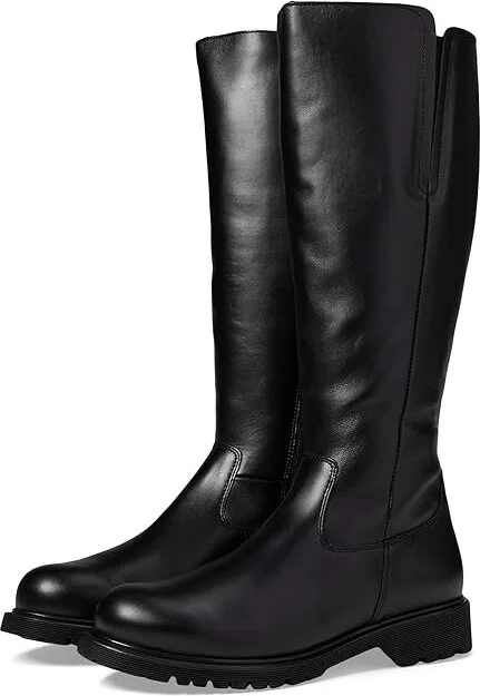 La Canadienne Helene Women's Shoes Black Leather : 5 M (B), Suede