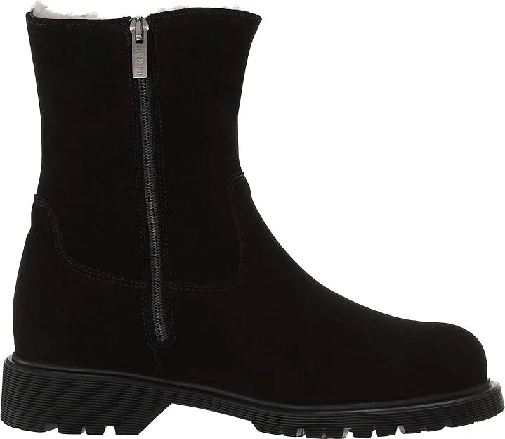 La Canadienne Hunter Women's Boots Black Suede/Shearling Lined : 6 M (B) - Image 8