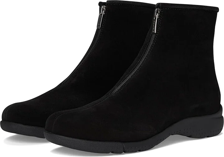 La Canadienne Lavender Women's Boots Black : 5 M (B), Rubber/Suede