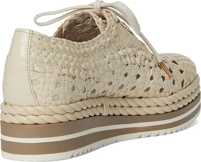 La Canadienne Pabel Women's Flat Shoes White : 8.5 B - Medium, Leather - Image 4
