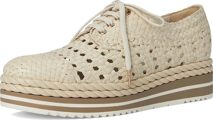 La Canadienne Pabel Women's Flat Shoes White : 8.5 B - Medium, Leather - Image 5
