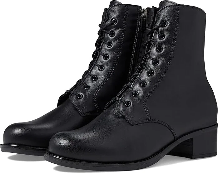 La Canadienne Palmina Women's Waterproof Boots Black Leather : 6 M (B)