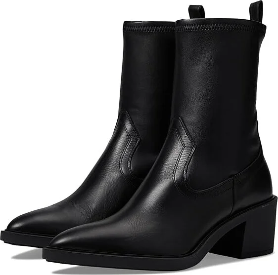 La Canadienne Parks Women's Zip Boots Black Leather : EU 35.5 (US Women's 4.5-5) M (B)