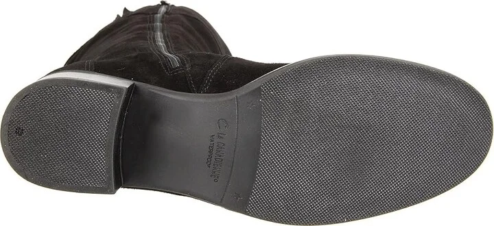 La Canadienne Passion Women's Waterproof Boots Black Suede : 6 WW (EE), Leather - Image 4