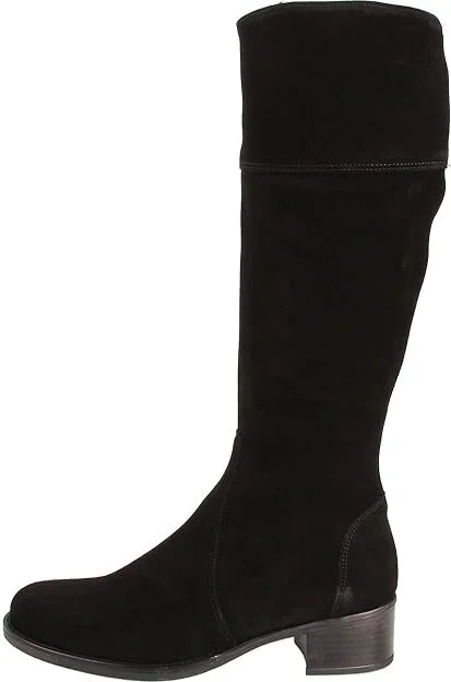 La Canadienne Passion Women's Waterproof Boots Black Suede : 6 WW (EE), Leather - Image 7