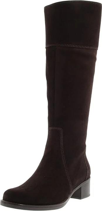 La Canadienne Passion Women's Waterproof Boots Espresso Suede : 6 WW (EE) - Image 2