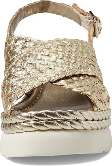La Canadienne Patch Women's Shoes Platinum Leather : EU 37 (US Women's 6-6.5) M (B) - Image 2