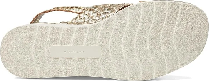 La Canadienne Patch Women's Shoes Platinum Leather : EU 37 (US Women's 6-6.5) M (B) - Image 3