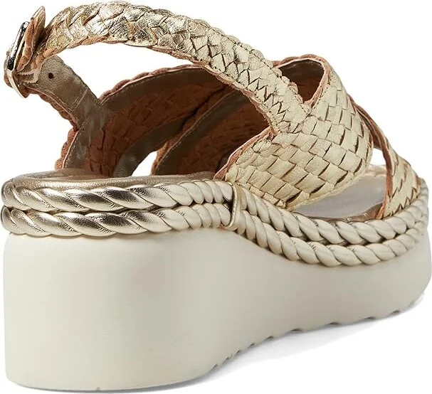 La Canadienne Patch Women's Shoes Platinum Leather : EU 37 (US Women's 6-6.5) M (B) - Image 4