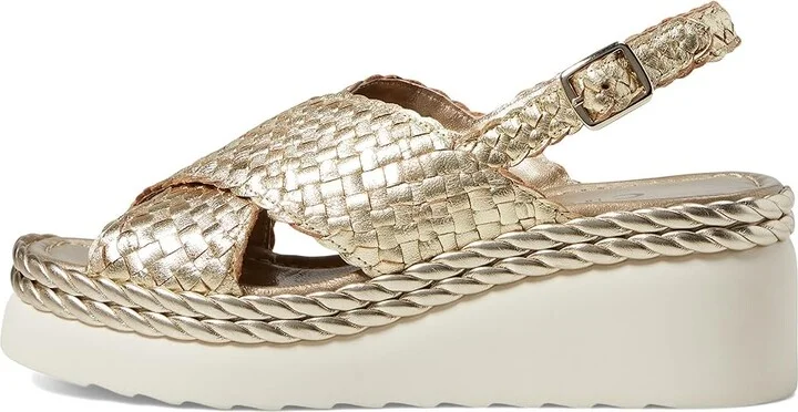 La Canadienne Patch Women's Shoes Platinum Leather : EU 37 (US Women's 6-6.5) M (B) - Image 5