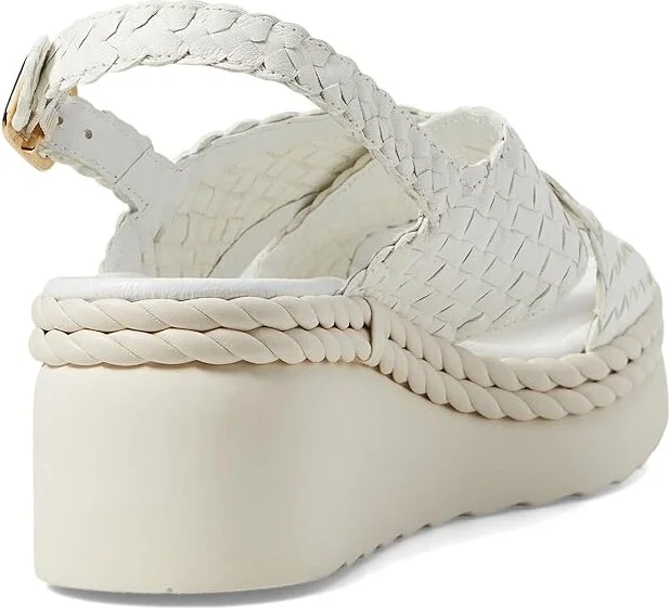 La Canadienne Patch Women's Shoes Platinum Leather : EU 37 (US Women's 6-6.5) M (B) - Image 8
