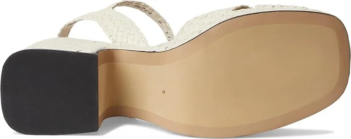 La Canadienne Pico Women's Sandals White : 5.5 B - Medium, Leather - Image 3