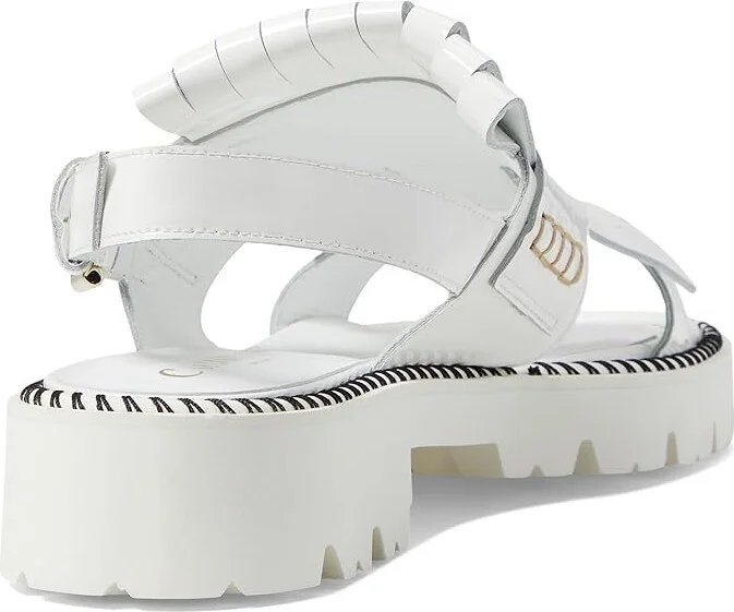 La Canadienne Raisasling Women's Toe Open Shoes White Patent : EU 35.5 (US Women's 4.5-5) M (B), Leather - Image 4