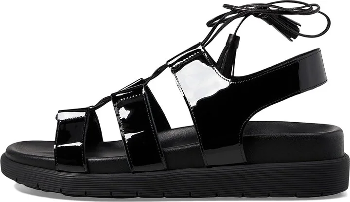 La Canadienne Rambler Women's Toe Open Shoes Black Patent : EU 36.5 (US Women's 5.5-6) M (B), Leather - Image 5