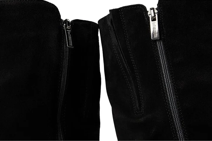 La Canadienne Sal Women's Boots Black : 6 M (B), Leather - Image 7
