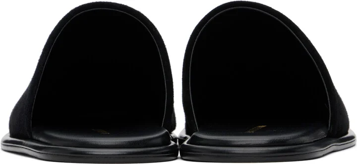 La Collection Black Cameron Slippers - Image 2
