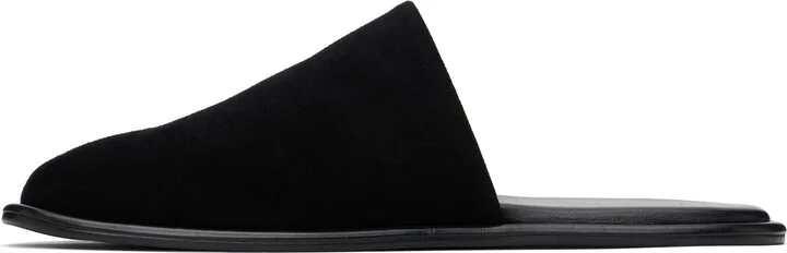 La Collection Black Cameron Slippers - Image 3