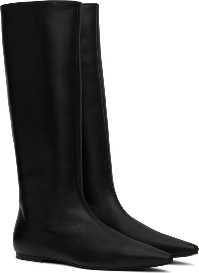 La Collection Black Magnolia Boots - Image 4