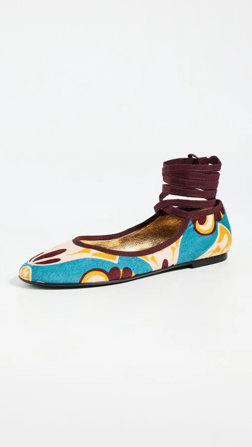 La Double J Winter Ballerina Flats - Image 2
