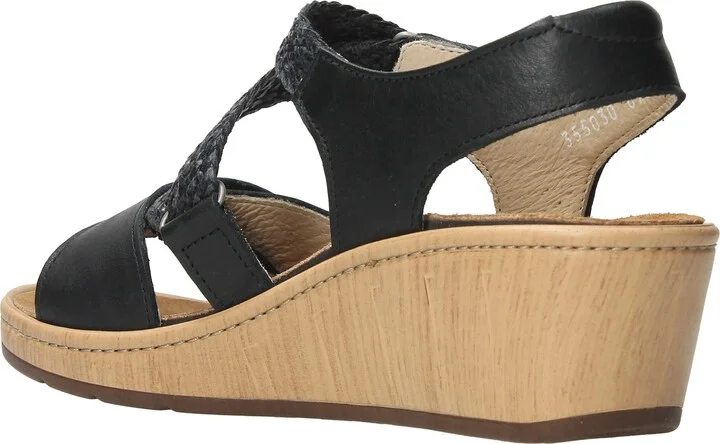 La Jolla Ankle Strap Platform Wedge Sandal - Image 2