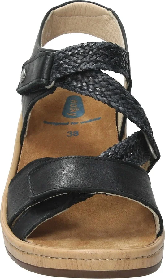La Jolla Ankle Strap Platform Wedge Sandal - Image 4