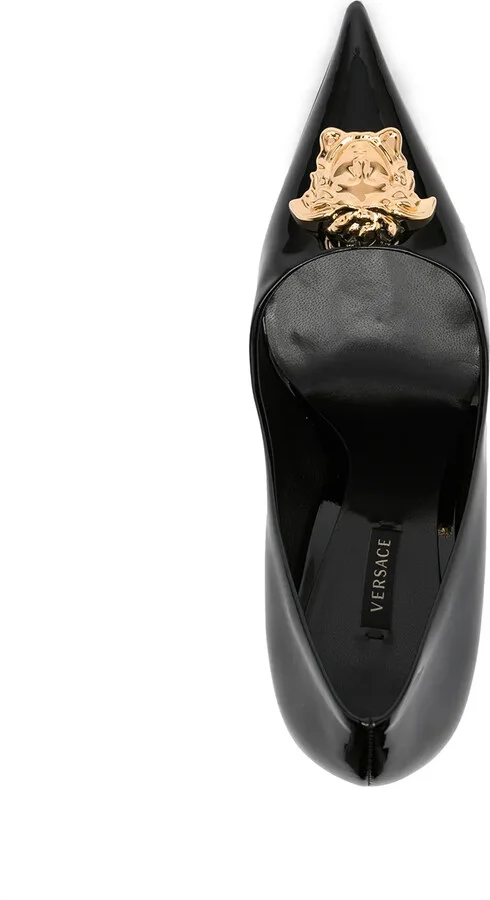 La Medusa 105mm patent-leather pumps - Image 4