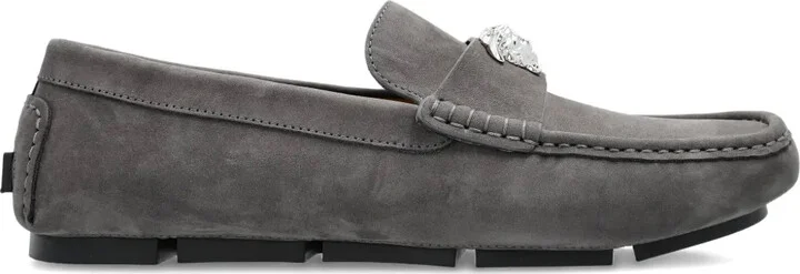 La Medusa-embellished loafers