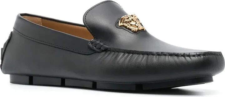 La Medusa leather loafers - Image 2