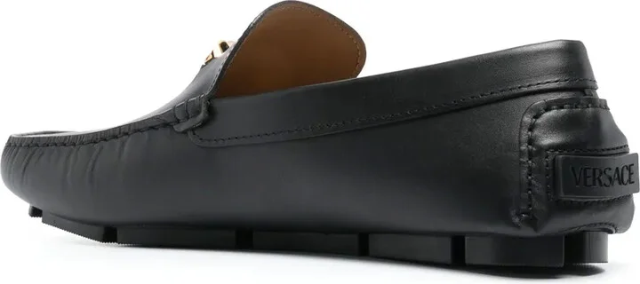La Medusa leather loafers - Image 3