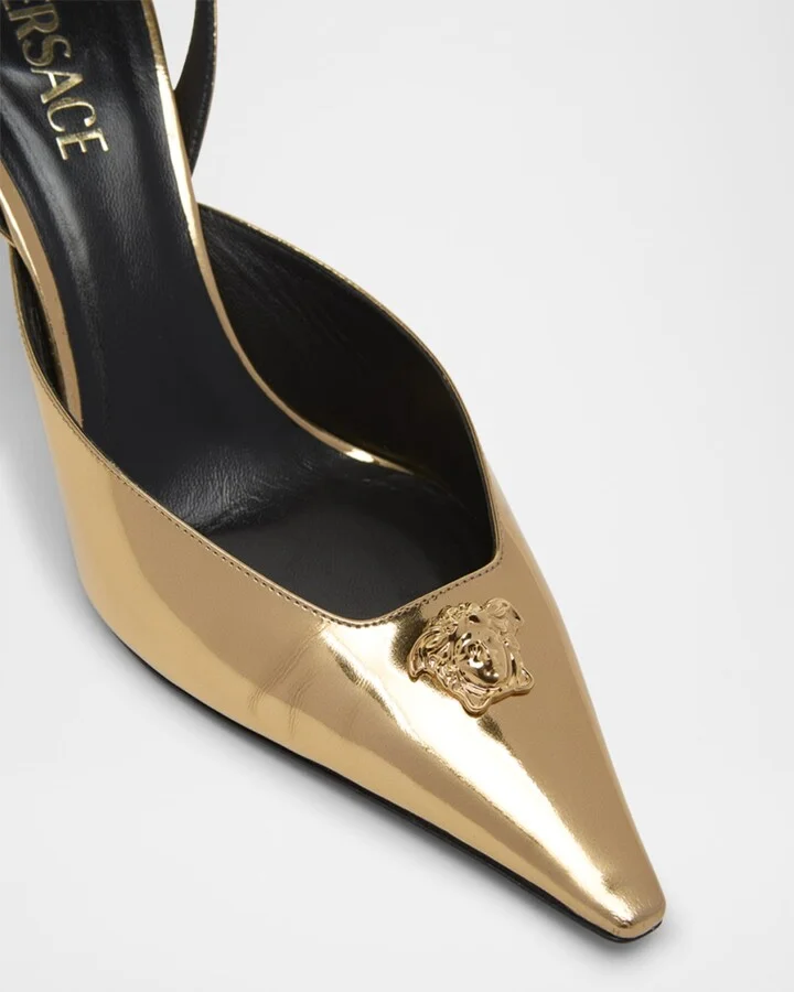 La Medusa Patent Leather Pumps - Image 3