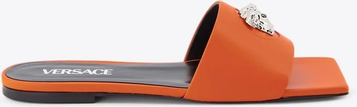 La Medusa Square-Toe Sandals
