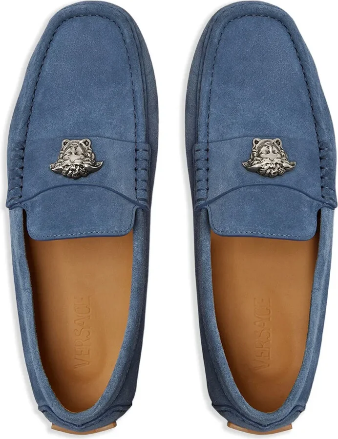 La Medusa suede loafers - Image 3