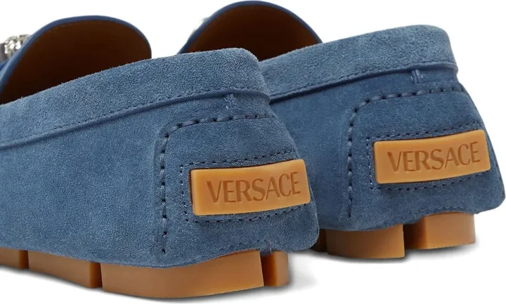 La Medusa suede loafers - Image 4
