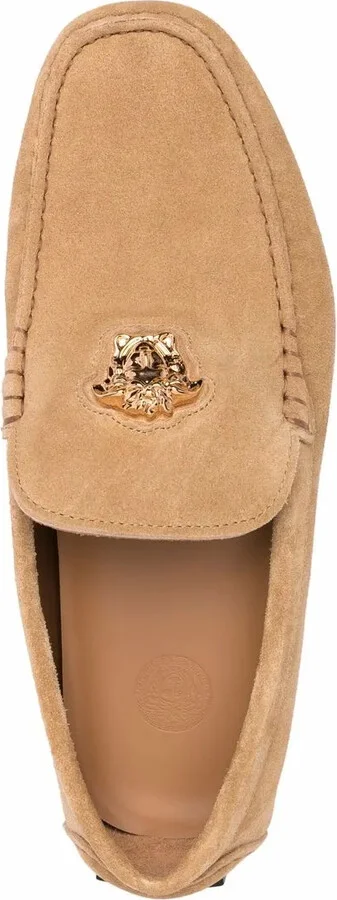 La Medusa suede loafers - Image 4
