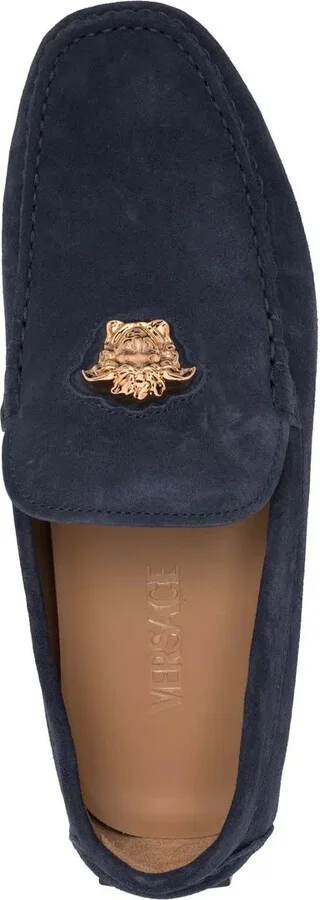 La Medusa suede loafers - Image 4