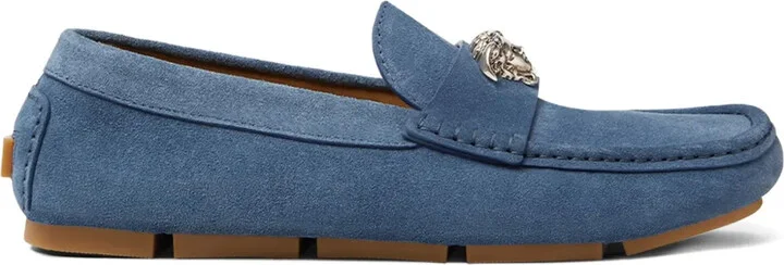 La Medusa suede loafers